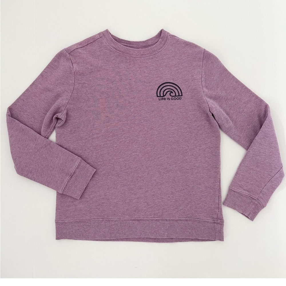 SWEATSHIRT Life Is Good Retro Sweatshirt